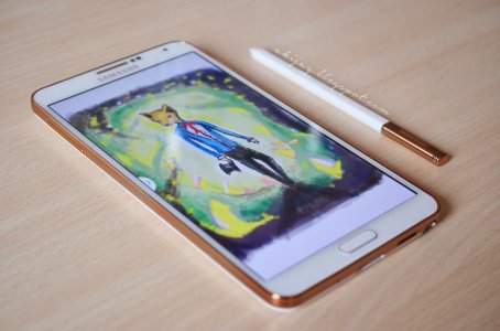 Samsung Galaxy note 3 rose gold white.JPG