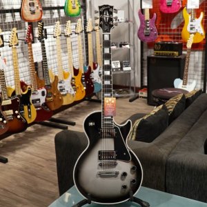 (USED) 2008 GIBSON CUSTOM SHOP LES PAUL CUSTOM SILVERBURST-1B.jpg